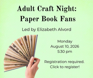 Adult Craft Night: P Adult Craft Night: P